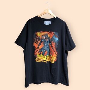 Judas Priest 2024 Invincible Shield Tour Concert Band Graphic T-shirt MENS 2XL
